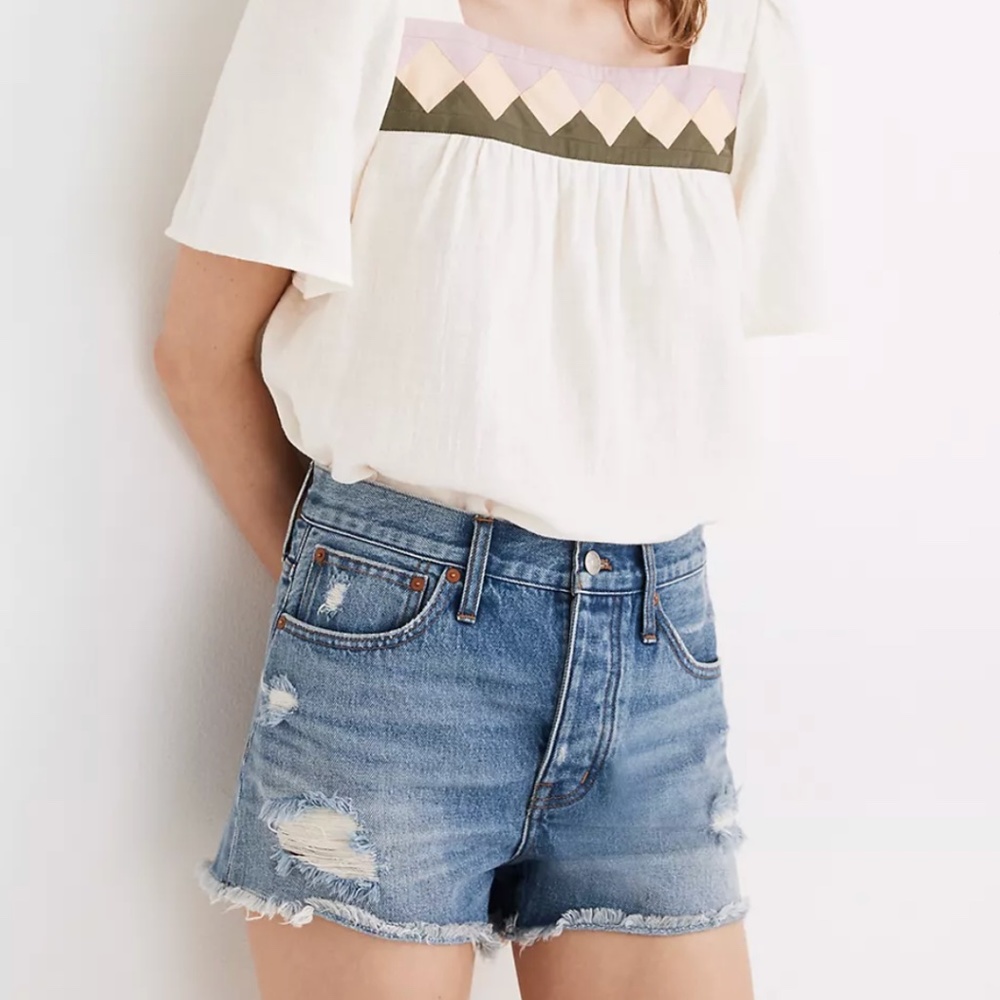 Madewell Relaxed Denim Shorts